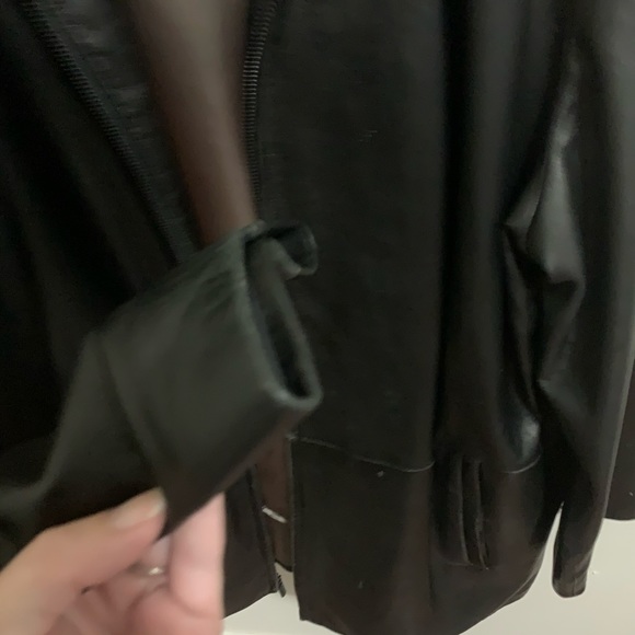 VINTAGE WILSON’S LEATHER PELLE STUDIO THINSULATE MEN’S TRENCH. XL. EUC - Picture 8 of 16